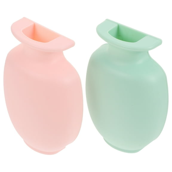 2pcs Wall Hanging Flower Vases for Indoor Plants, Easy Mount Wall Planters for Home Decor, Living Room & Bedroom Decoration