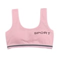 thumbnail image 1 of Gibobby Blusas Holgada Ropa interior deportiva para niños, ropa interior para niños, chaleco, sujetador de para niñas, ropa interior, Tops para niñas （Rosa，Talla única), 1 of 3