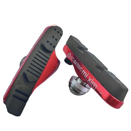

55mm Road Cycling Bike Brake Holder Shoes Rubber Pads Blocks