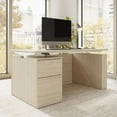 thumbnail image 3 of Stratus 60W Standing Desk with File Cabinet in Natural Elm - Engineered Wood, 3 of 8