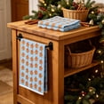 thumbnail image 5 of 2 Pack Christmas Hand Towels, Gingerbread Man Christmas Kitchen Towels, Soft Absorbent Holiday Dish Towels for Bathroom Kitchen Decor, Xmas Gift, 15.7 x 23.6 inch, 5 of 6
