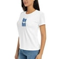 thumbnail image 4 of Womens Vintage New York City Graphic Print T-Shirt Soft Cotton Casual NYC Tee Cute American Shirt Holiday Gift Fashion Top, 4 of 9