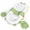Green, variant on Nestcloud Patting Nest Pillow, Safe & Comfortable Bed, Rounded Edges, Easy Assembly, 5 Styles Available, Eated Palm Soothing Design, Double-Sided Use, Soft & Comfortable, Yellow