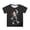 Black, variant on Hiijoy Toddler Girls Graduation Graphic Tee Cartoon Short Sleeve Crew T-Shirt, Sizes 3-13