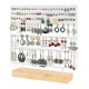 thumbnail image 1 of Earring Stand Display Rack 3-tier Ear Stud Holder Jewelry Organizer, 1 of 5