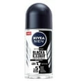 thumbnail image 2 of 24 x Nivea for Men Invisible for Black & White 48 Hours Deodorant Roll on 50 Ml, 2 of 2