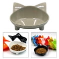 thumbnail image 2 of Cuenco , cuenco para y perros, de comida antideslizante de melamina para comida - Gris, 2 of 8