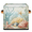 Multicolor 4, variant on CURLYOOT Coral Ocean Yellow Nautical Seashell 11 x 11 Inch Cube Storage Bin, Fabric Storage Cube Foldable Basket with Leather Handles, Organizer Basket for Closet Shelves