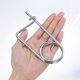 thumbnail image 4 of Uxcell 4-Pack Pin de Seguridad de Chaveta en Forma de Broche, Pines de Acero de Resorte M5x59mm, Sujetadores de Broche de Bloqueo Rápido, Clips Retenedores Pesados, 4 of 7