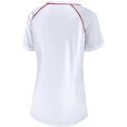 thumbnail image 3 of Women's Fanatics White St. Louis Cardinals Play Calling Raglan V-Neck T-Shirt, 3 of 3