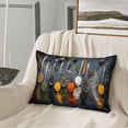 thumbnail image 3 of Disketp Various Herbs Satin Pillowcase For Hair And Skin - Satin Pillow Cases Standard Size 20x30 Inches With Zipper,Gifts For Women Men, 3 of 8