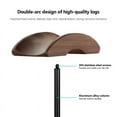 thumbnail image 3 of Black Walnut Wood Aluminum Headphone Stand Holder Nature Walnut Gaming Headset Holder Rack Earphone Brace with Solid Metal Base for Table Desk Display, 3 of 7
