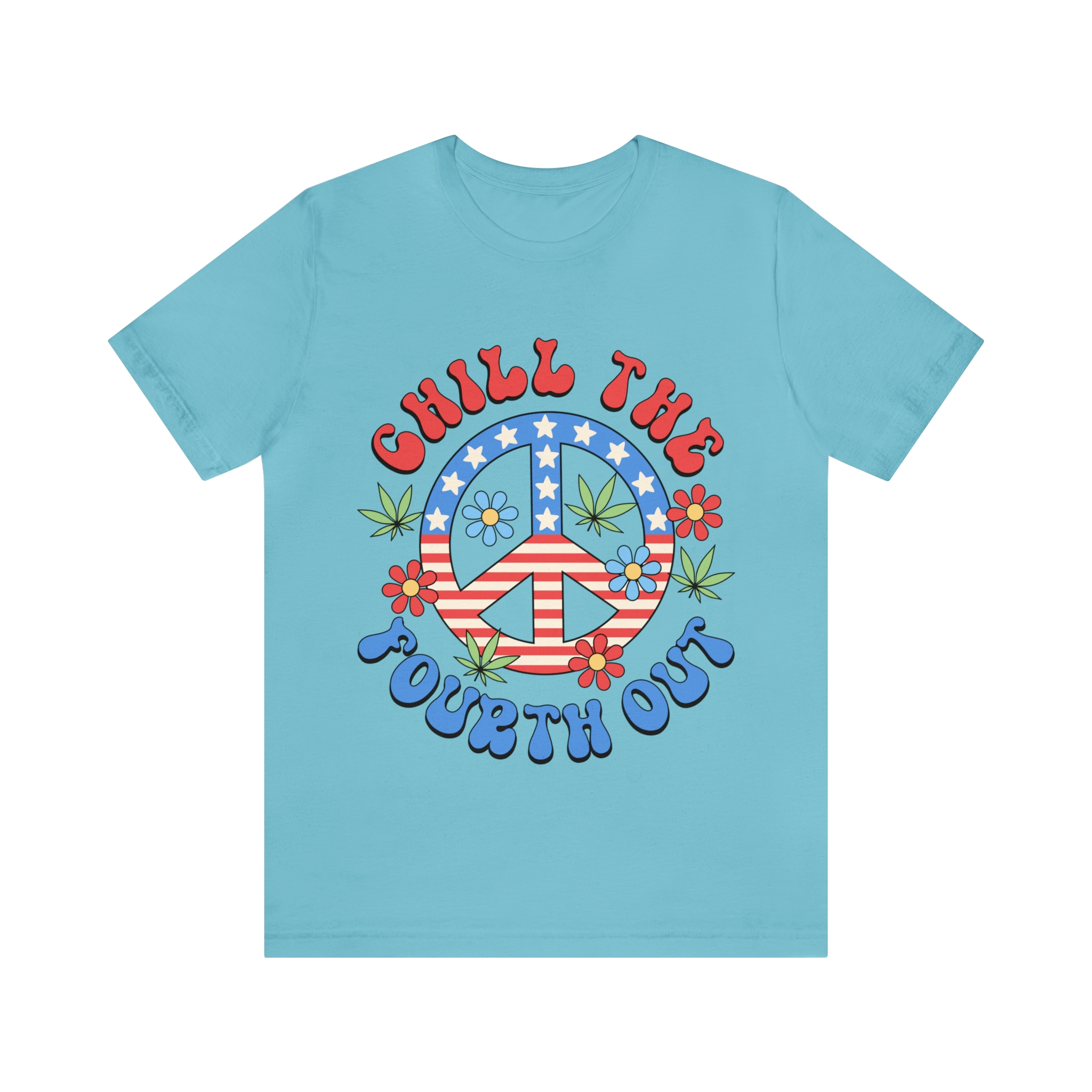 chill-the-fourth-out-fourth-of-july-gender-neutral-t-shirt-walmart