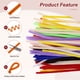 thumbnail image 2 of Uxcell 100-Pack Limpiapipas para Manualidades, 11.8" Varillas de Chenille para Arte/Festivales Ramo/Manualidades/Christmas/Proyectos DIY [Naranja], 2 of 7