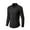 Black, variant on HOWPAY Dress Shirts for Women Button down Long Sleeve Collared Business Casual Blouses Tops Solid Color Lightweight Loose Fit Fall Clothes Black L