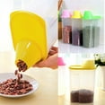 thumbnail image 3 of HeYii Cereal Storage Box with Lid Measuring Cup Plastic 1.9/2.5L Food Storage Dispenser for Cereals, 3 of 8