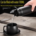 thumbnail image 2 of Flash Deals! Huayishang Water Bottle Stainless Steel Travel Kettle Sports Water Cup Direct Drinking Bicycle Kettle Outdoor Sports Kettle Black, Kitchen Essentials Clearance Sale Black, 2 of 7