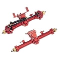 thumbnail image 1 of s traseros delanteros de control remoto 1/24 para vehículos Axial SCX24 Axi90081 accesorios de oruga de Hobby Rojo yotijar Eje trasero delantero RC, 1 of 10
