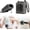 Gray, variant on 2026 Portable Rechargeable Waist Fan, 5-Speed 6000RPM Strong Airflow with Flashlight, Hands-Free Wearable Belt & Neck Fan, Up to 20H Runtime for Camping, Outdoor Work, Jobsite, Hiking Travel - Green