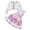 Hot Pink, variant on Little Outfits for Girls Sets Floral Dress Spring Two Piece With Cardigan Floral Print Dress Fall Girls Clothes White Size 5-6T