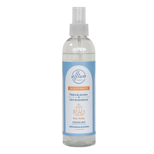 Desodorante Para Pies y Axilas Allium Cosmetics Spray 250 ml