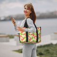 thumbnail image 5 of Travel Duffle Bag Lime Shrimp Travel Tote Bags Carry on Luggage Waterproof Weekender Bags with Top Handle Adjustable Shoulde Strap for Travel Gym, 5 of 5