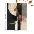 thumbnail image 3 of Abstract Geometric Shapes Textured Canvas Print Wall Art for Living Room Bedroom Office Kitchen, 3 of 8