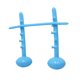 thumbnail image 2 of Poste de salto de altura inflable, suministros para fiestas, mejora las habilidades motoras, accesorio de juego portátil Azul, 2 of 9