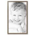 thumbnail image 2 of ArtToFrames 26" x 44" Aged White Gold Picture Frame, 26x44 inch Silver Wood Poster Frame (WOM-2036),  Pack, 2 of 7