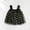 July 4th dress for girls-Black, variant on VOUZZA Girls Sleeveless Holiday Party Mesh Dress Gold Polka Dot Print Puffy Tutu Princess Gown Formal Wear