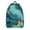 Teal Gold Marble, variant on Teal Gold Marble Backpack for School,Cute School Bag,Schoolbag with Adjustable Shoulder Straps & Padded Back,15.7"x11.8"x5.5"