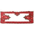 thumbnail image 1 of 2PCS Christmas Placemat Creative Embroidery Xmas Table Mat Table Decoration, 1 of 10