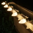 thumbnail image 3 of OptiCore C7 Opaque Ceramic Style Warm White LED Christmas Lights Replacement Bulbs, Pack of 25, Shatterproof 0.84W, E12 Base, 3 of 6