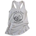 thumbnail image 1 of I Run A Tight Shipwreck Tank Top, Ladies Racerback Tank Top, Funny Mom Tank, Mothers Day Tank Cute Mom Tank, Silver Gray, X-Large, 1 of 3