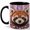 Black, variant on Ornate Red Panda Coffee Mug, Forest Animal Mug, Ceramic 11 oz