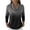 Dark Gray, variant on Women's Sweaters Cowl Neck Ribbed Cuffs Long Sleeve Womens Blouses Soft Knit Gradient Color Womens Tops Casual