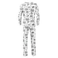 thumbnail image 4 of Family Matching Colorable Pajamas Sets 2 Piece Christmas DIY Hand Painted Pjs Set Soft Holiday Coloring Cute Sleepwear, 4 of 5