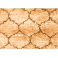 thumbnail image 1 of Ahgly Company Indoor Rectangle Abstract Orange Contemporary Area Rugs, 2' x 3', 1 of 1