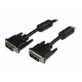 thumbnail image 1 of StarTech.com DVI Cable - 10 ft - Single Link - Male to Male Cable - 1920x1200 - DVI-D Cable - Computer Monitor Cable - DVI Cord - DVI to DVI Cable (DVIDSMM10) - DVI cable - single link - DVI-D (M) to DVI-D (M) - 10 ft - black - for P/N: BOX4CABLE, CDPVGDVHDBP, DKT30CDVPD, PEXHDCAP60L2, SV431DD2DU3A, USBC2DVCAPRO, 1 of 4