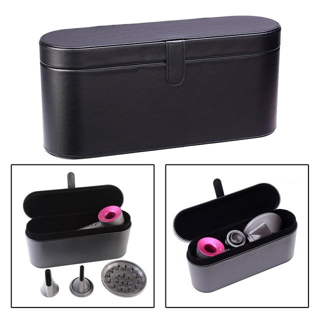 Estuche de almacenamiento para secador de pelo Colcomx negro