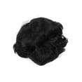 thumbnail image 4 of Peluca Peluca Corta Para Hombres Textura Esponjosa Natural Buena Transpirabilidad Cómoda Peluca De Pelo Negro Real De Moda, 4 of 7