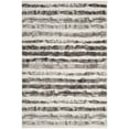 thumbnail image 3 of SAFAVIEH Adirondack Katina Striped Area Rug, Ivory/Charcoal, 4' x 4' Square, 3 of 7