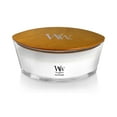 thumbnail image 3 of WoodWick White Tea & Jasmine Scented Ellipse Candle, Crackles as it Burns, Up to 50 hrs burn time, Great for Gifting, 16oz, 3 of 3