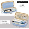 thumbnail image 2 of Big Capacity Pencil Pen Case Large Storage Bag Pouch Holder Box, 2 of 5