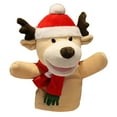 thumbnail image 1 of Cute Christmas Finger Puppet Soft Christmas Hand Puppet Suitable for Interaction PP Role Play Accessory Perfect for Holiday Entertainment, 1 of 5