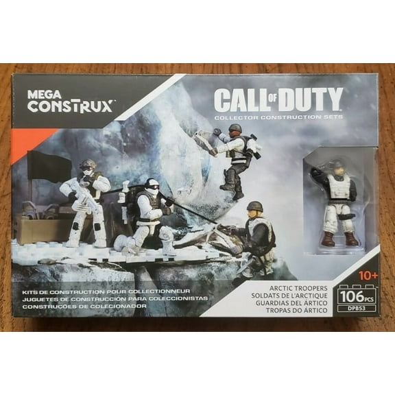 Mega Construx Call of Duty Arctic Troopers Construction Playset