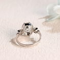 thumbnail image 3 of Oval Cut Moissanite Engagement Ring, Wedding Ring, Proposal Ring, Anniversary Ring, Gift for Women, 3 of 5