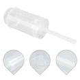 thumbnail image 4 of BRIGHTFUFU 20 piezas soportes para pasteles empujables Diy molde para pastel de empuje en forma de cilindro empujador de pastel Push Pops contenedores de plástico con tapas, 4 of 8