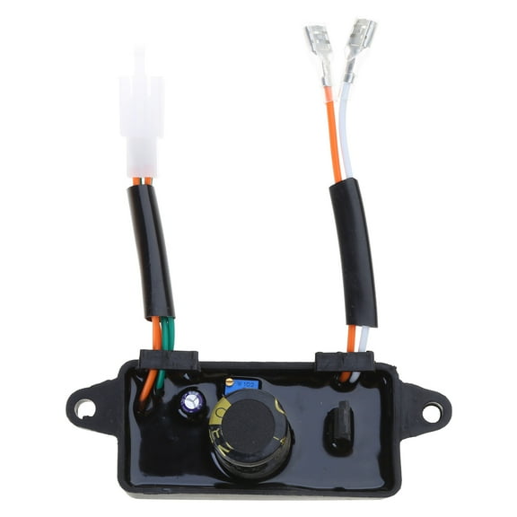 UNTERING 3KW AVR Automatic Voltage Regulator Generator Replacement For 3500 3550 4500 4550W 6-7hp Generator 290440009-02 AVR
