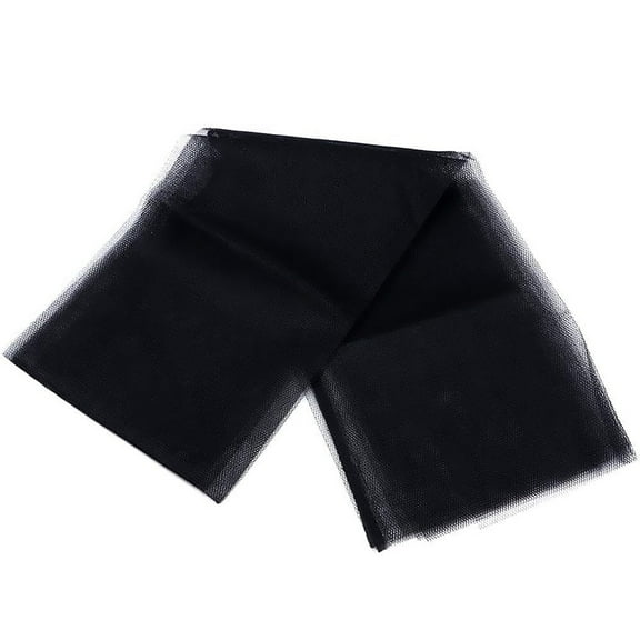 Black Mosquito Net Fabric - Hexagonal Mesh DIY Insect Screen - Breathable Garden & Patio Cover for Plants, Windows & Outdoor Spaces